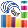 EAI Education Exploragons Circles and Polygons Student Set - 66 Pieces view 2