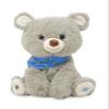 Cuddle Barn My Bear Coby - Animated Bear Cub Stuffed Animal, 11" Gray Singing Plush Toy view 1