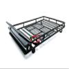 DKKY Luggage Carrier Roof Rack with LED Light Bar for 1/10 RC Crawler Car Axial SCX10 90046 TRX4245 X 150mm view 1