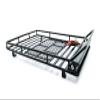 DKKY Luggage Carrier Roof Rack with LED Light Bar for 1/10 RC Crawler Car Axial SCX10 90046 TRX4245 X 150mm view 4