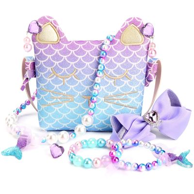 mibasies Valentines Day Gifts for Kids Girls, Toodler Girl Toys Birthday Gifts for 2 3 4 5 6 7 8 Years Old Girls , Priness Toys Dress Up Jewelry Pretend Play, Little Girl Vanity Set
