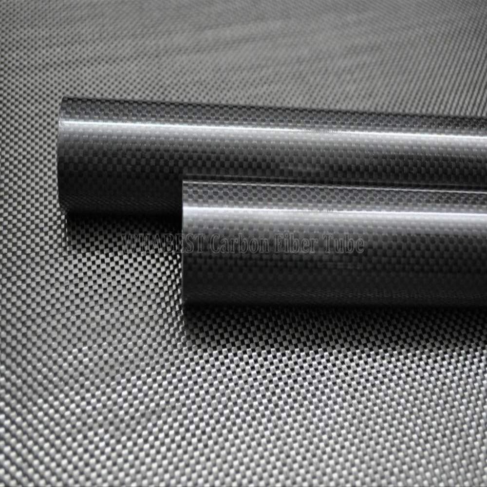3k Carbon Fiber Tube 2pcs OD 16mm - ID 14mm Langth 500mm 100% Full Carbon Composite Material/Pipes. Quadcopter Hexacopter. RC Plane/RC DIY Helicopter.WHABEST (2pcs 16x14x500mm Glossy)