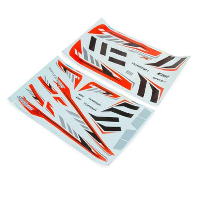 E-flite Decal Sheet Night Timber X EFL13856 Replacement Airplane Parts