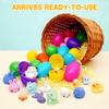 50 Mochi Squishy Toy Prefilled Easter Eggs, Stress Relief Squishies Toy for Easter Theme Party Favor, Easter Eggs Hunt, Easter Basket Egg Fillers, Classroom Prize Supplies, Goodie Bag Stuffers view 3