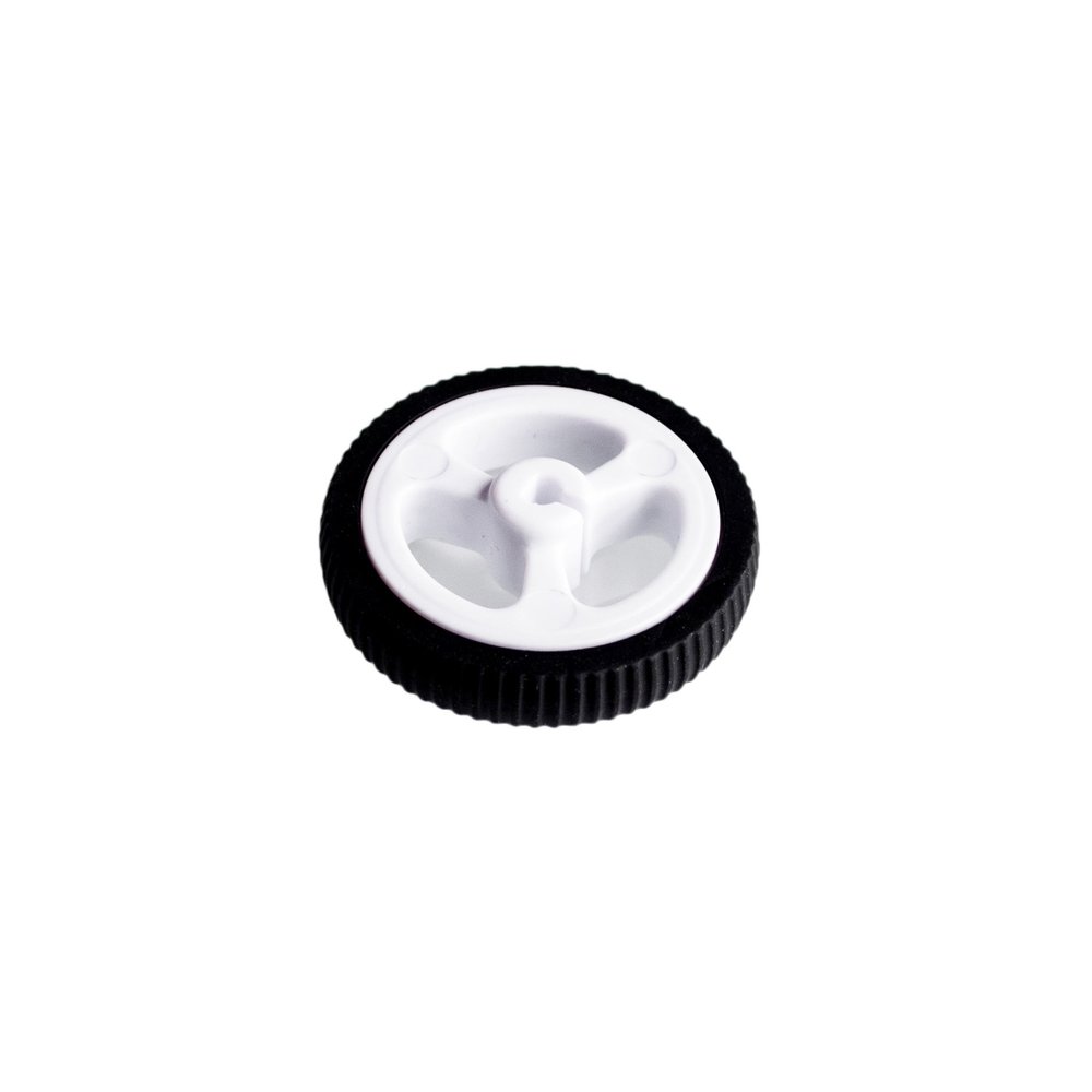100pcs/lot D-Hole Rubber Wheel Suitable for N20 Motor D Shaft Tire Car Robot DIY Toys Parts