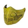 CrazyCatCos MK Game Mask, Jade/Sub-Zero/Kabal/Saibot/Scorpion/Smoke Resin Mask For Halloween Costume Accessory (Scorpion X) view 2