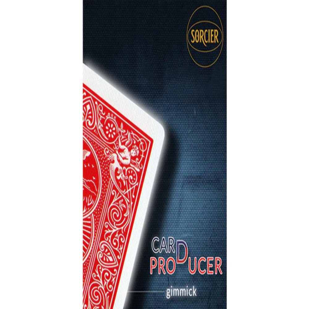 Card Production Gimmick Red by Sorcier Magic - Trick