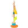 Fat Brain Toys Sweep, Scrub, and Shine Cleaning Set - Wooden Pretend Play Set, Ages 3+ view 1