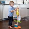 Fat Brain Toys Sweep, Scrub, and Shine Cleaning Set - Wooden Pretend Play Set, Ages 3+ view 2