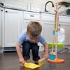 Fat Brain Toys Sweep, Scrub, and Shine Cleaning Set - Wooden Pretend Play Set, Ages 3+ view 3