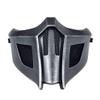 CrazyCatCos MK Game Mask, Jade/Sub-Zero/Kabal/Saibot/Scorpion/Smoke Resin Mask For Halloween Costume Accessory (saibot 9) view 3