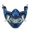 CrazyCatCos MK Game Mask, Jade/Sub-Zero/Kabal/Saibot/Scorpion/Smoke Resin Mask For Halloween Costume Accessory (Sub-Zero 11(2)) view 1