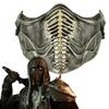 CrazyCatCos MK Game Mask, Jade/Sub-Zero/Kabal/Saibot/Scorpion/Smoke Resin Mask For Halloween Costume Accessory (saibot 11) view 3