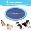 Splash Sprinkler Pad for Dogs Kids,59 Thicken Dog Pool with Sprinkler,Pet Outdoor Play Water Mat Toys for Dogs Cats and Kiddie view 2