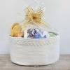 ABenkle Baby Diaper Caddy, Nursery Storage Bin and Car Organizer for Diapers and Baby Wipes, Cotton Rope Diaper Basket Caddy, Changing Table Diaper Storage Caddy view 4