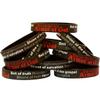 SayitBands 15 XL 9" Armor of God Wristband Bracelets Ephesians 6:15-18 view 1