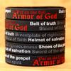 SayitBands 15 XL 9" Armor of God Wristband Bracelets Ephesians 6:15-18 view 2