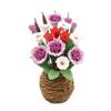 Odoria 1/12 Miniature Plants and Flowers Dollhouse Decoration Accessories view 1