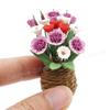 Odoria 1/12 Miniature Plants and Flowers Dollhouse Decoration Accessories view 2