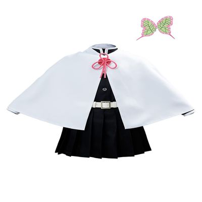 Anime Cosplay Costume Cloak Outfit Halloween Party Uniform Robe Cape Dress for Kids Girls