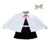 Anime Cosplay Costume Cloak Outfit Halloween Party Uniform Robe Cape Dress for Kids Girls view 1