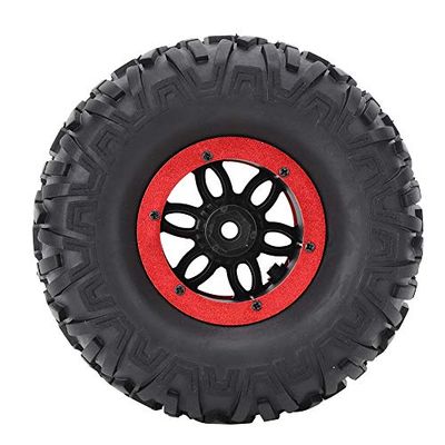 1/10 RC Tires, 2.2 Inch Inflatable Tire Upgrade Spares RC Truck Tires for 1/10 RC 4WD Car Model 1/8 Rc Drift Tires
