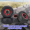 1/10 RC Tires, 2.2 Inch Inflatable Tire Upgrade Spares RC Truck Tires for 1/10 RC 4WD Car Model 1/8 Rc Drift Tires view 3