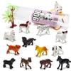 82 Piece Animal Toy, Assorted Mini Dinosaur Insect Ocean Sea Farm Jungle Animal Dog Figure, Realistic Vinyl Plastic Zoo Play Set, Small Toys for Sensory Bin Cupcake Topper Party Favors view 2