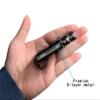 2 Packs of Mini Metal Folding Rubber Band Gun Toy with Keychain and Over 100 Rubber Bands. view 4