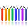 8 Pack Chew Necklaces for Sensory Kids, Chewy Toys for Kids Autism ADHD view 1