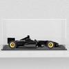 Clear Acrylic Display Show Case with Black Acrylic Base for 1:18 Scale Car Model, Simple Self-Assembly Dustproof Showcase, Cube Countertop Box for Vehicle Toys, Collectibles (13x6.7x6.3 inch) view 1