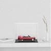 Clear Acrylic Display Show Case with Black Acrylic Base for 1:18 Scale Car Model, Simple Self-Assembly Dustproof Showcase, Cube Countertop Box for Vehicle Toys, Collectibles (13x6.7x6.3 inch) view 2