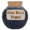 Cottage Creek Jars - New Boat Fund Ceramic Piggy Bank, Boat Accessories, Boating Gifts for Men, Dad, Boat Lovers view 1