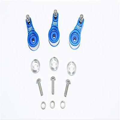 12Pc Set Upgrades Aluminum Servo Horn W. Built-in Spring (for Locking Diff) Traxxas 1/10 Trx4 Defender Trail Crawler/TRX 6 Mercedes-Benz (88096-4) Rc Cars by Gpm