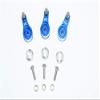12Pc Set Upgrades Aluminum Servo Horn W. Built-in Spring (for Locking Diff) Traxxas 1/10 Trx4 Defender Trail Crawler/TRX 6 Mercedes-Benz (88096-4) Rc Cars by Gpm view 1
