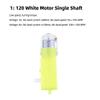 CHANCS DC Gear Motor 1:120 Magnetic Anti-Interference Chassis Motor 4pcs Single Shaft for Robot Remote Control Car Geared Motor with Wheel view 2