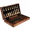 15'' Walnut Chess Set with Storage Board for Adults & Children, 2 Players view 2