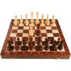 15'' Walnut Chess Set with Storage Board for Adults & Children, 2 Players view 3