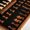 15'' Walnut Chess Set with Storage Board for Adults & Children, 2 Players view 4