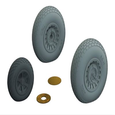 Eduard EDB672241 Brassin 1:72-B-26 Marauder Wheels