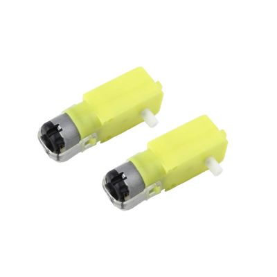 CHANCS Gear DC Motor 1:48 Magnetic Chassis Motor 2pcs Single Shaft for Robot Remote Control Car Geared Magnetic Gearbox Engine