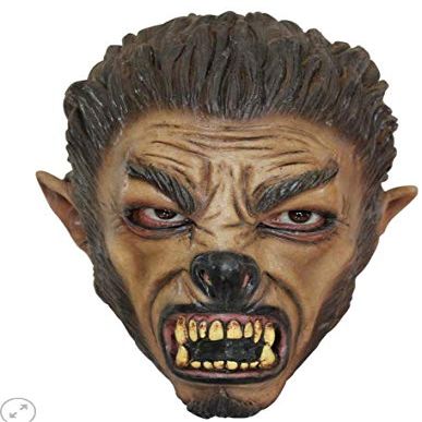 Wolf Jr. Mask Brown
