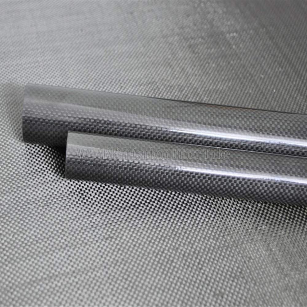 Carbon Fiber Tube 3K OD 10mm - ID 6mm X 500mm Length 100% Full Carbon Composite Material/Pipes. Quadcopter Hexacopter. RC Plane/RC DIY Matte/Glossy.WHABEST 10X6
