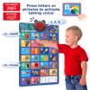 LEARNING BUGS Interactive ABC & 123s Talking Poster & Musical Wall Chart, Educational Toy for Toddlers view 2
