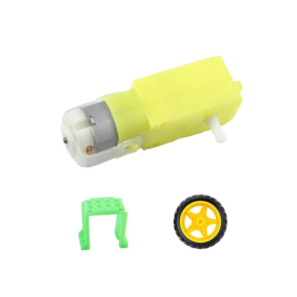CHANCS Motor 1:120 DC Motor 3-6V Single Shaft Strong Magnetic Interference For Small Rubber Wheels for Robotic Vehicle DIY Beginners