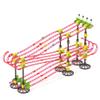 Quercetti Marble League Marble Run - The Official Jelle's Marble Runs Racing Set | Includes 228 Total Pieces for Building Tracks | 4 Real Teams | for Kids, Teens and Adults Ages 6 Years Old and up view 1