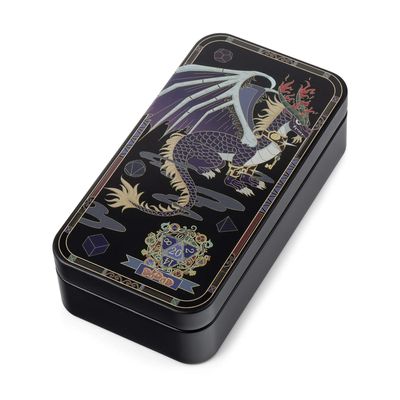 DNDND Metal Case With Foam for Dungeons and Dragons D&D Dice Storage