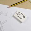 Azeeda 2 x 45mm 'Sheep' Erasers/Rubbers (ER00023493) view 2