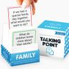 200 Family Conversation Cards - Put Down The Phones & Connect with Family - Get to Know Each Other Better with Meaningful Talk - Let Kids Express Themselves, Great for Dinner Table & Road Trips view 1