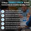 200 Family Conversation Cards - Put Down The Phones & Connect with Family - Get to Know Each Other Better with Meaningful Talk - Let Kids Express Themselves, Great for Dinner Table & Road Trips view 2